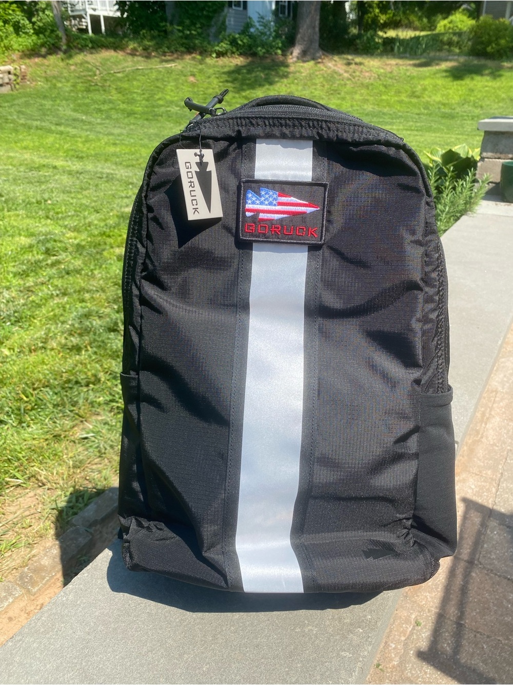 GoRuckBasic Rucker 17L Black with Reflective Center Stripe-NEW with Tags
